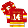 THEOREN FLEURY CAREER JERSEY #1 OF 199 - AUTOGRAPHED - CALGARY FLAMES - LIMITED EDITION NHL MEMORABILIA (SIZE L OR XL)
