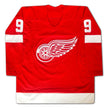 GORDIE HOWE DETROIT RED WINGS CAREER JERSEY – AUTOGRAPHED COLLECTIBLE – LIMITED EDITION /199 – OFFICIAL NHL MEMORABILIA (SIZE L OR XL)