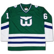 BOBBY HULL HARTFORD WHALERS CAREER JERSEY – AUTOGRAPHED COLLECTIBLE – LIMITED EDITION /16 – OFFICIAL NHL HOCKEY MEMORABILIA (SIZE L OR XL)