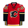 JAROME IGINLA CALGARY FLAMES CAREER JERSEY – ELITE EDITION – AUTOGRAPHED NHL COLLECTIBLE – LIMITED EDITION /12 – ULTRA-RARE HOCKEY MEMORABILIA (SIZE L OR XL)