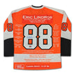 ERIC LINDROS PHILADELPHIA FLYERS CAREER JERSEY – AUTOGRAPHED COLLECTIBLE – LIMITED EDITION /188 – OFFICIAL NHL MEMORABILIA (SIZE L OR XL)