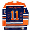 MARK MESSIER CAREER JERSEY ELITE EDITION OF 11 – AUTOGRAPHED EDMONTON OILERS COLLECTIBLE – LIMITED EDITION (SIZE L OR XL)