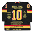 PAVEL BURE CAREER JERSEY #1 OF 199 - AUTOGRAPHED - VANCOUVER (SIZE L OR XL) - LIMITED EDITION NHL MEMORABILIA COLLECTIBLE