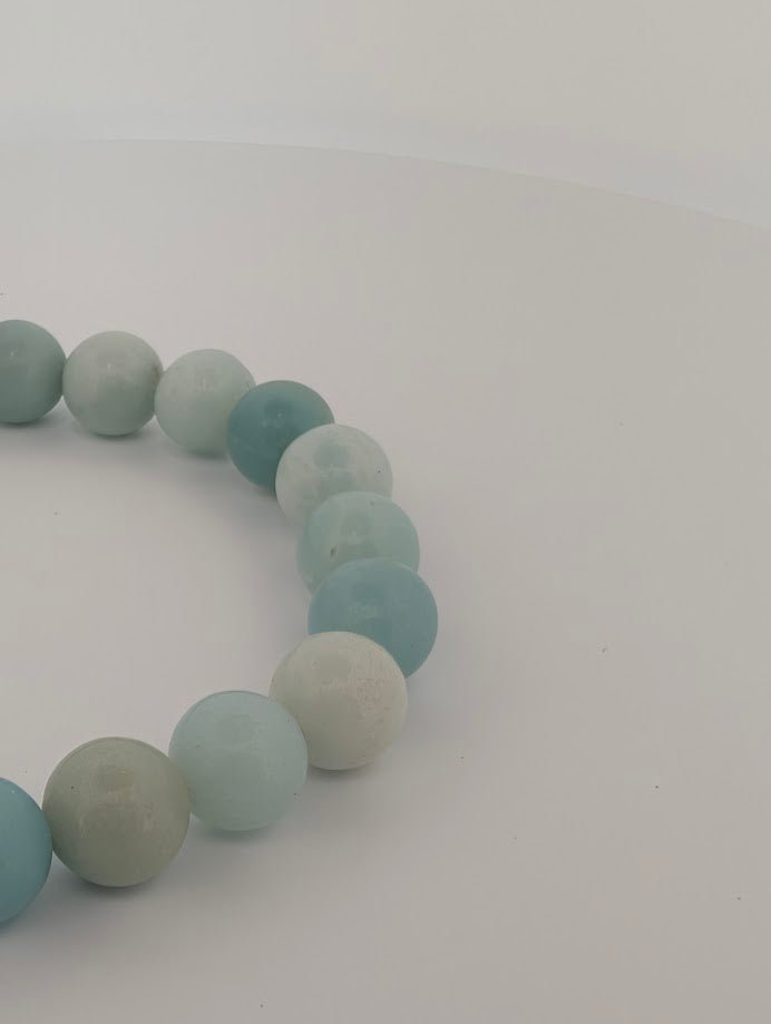 Caribbean Calcite Bracelet – Chip, 6mm & 8mm Beads