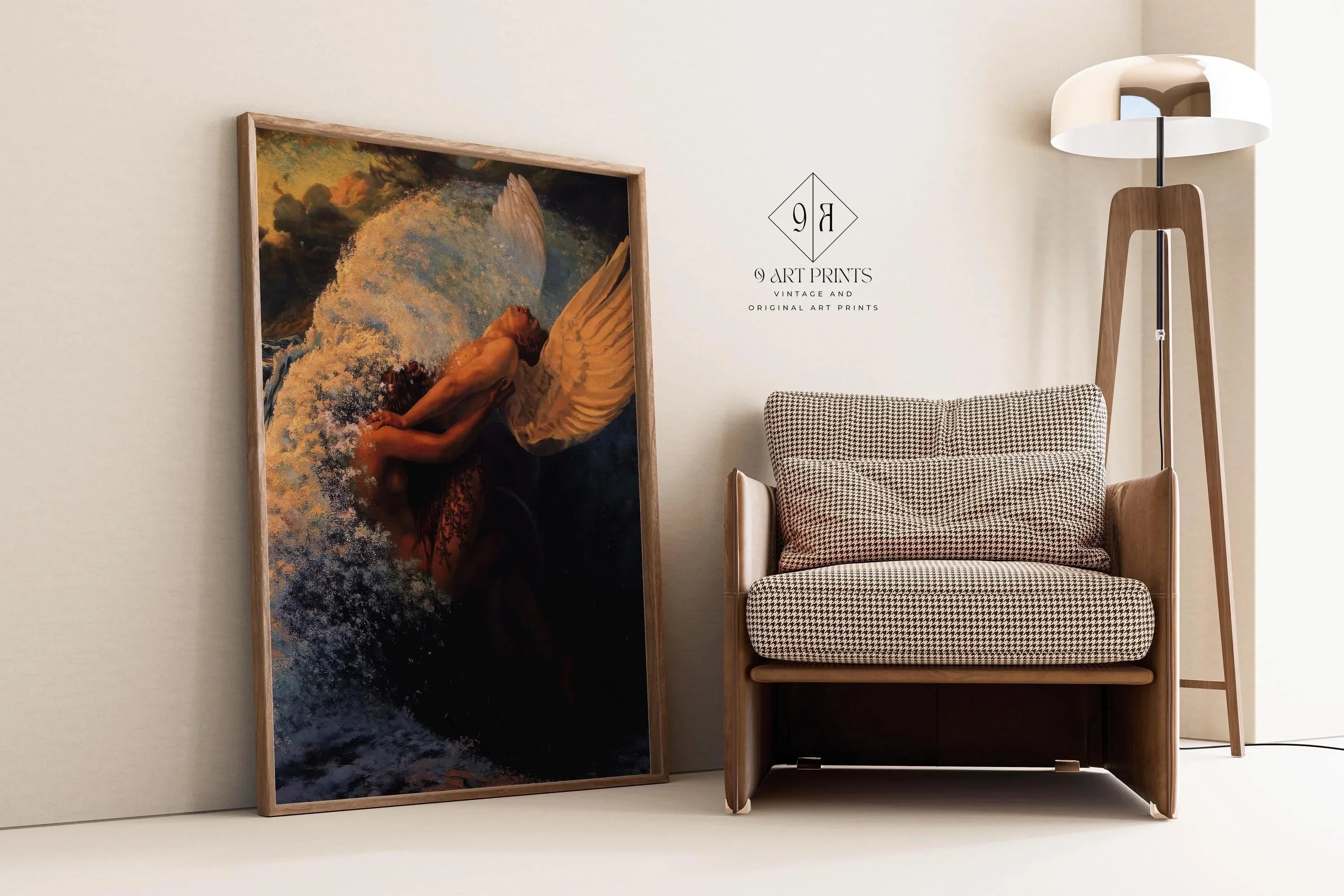 Carlos Schwabe 'Spleen Versus Ideal' Giclee Print: Symbolist Art