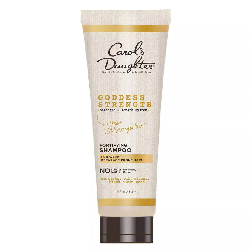 CAROL'S DAUGHTER Goddess Strength Fortifying Shampoo With Castor Oil 11OZ