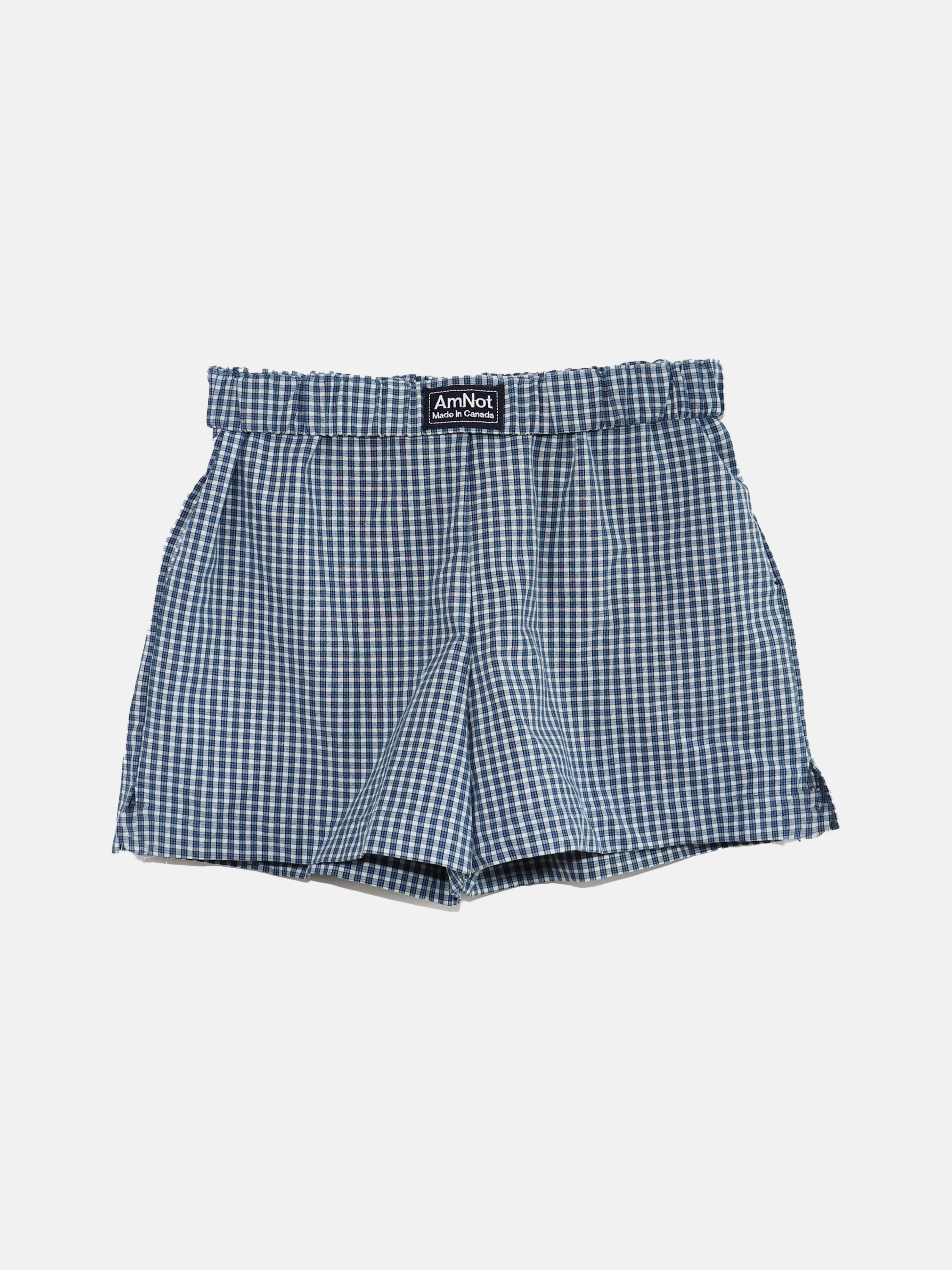 short boxer coton tartan
