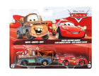 Disney Pixar Cars 2 Pack - Mater and Cactus Lightning McQueen