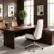 Cartagena Premium Two-Tone Leather Office Chair