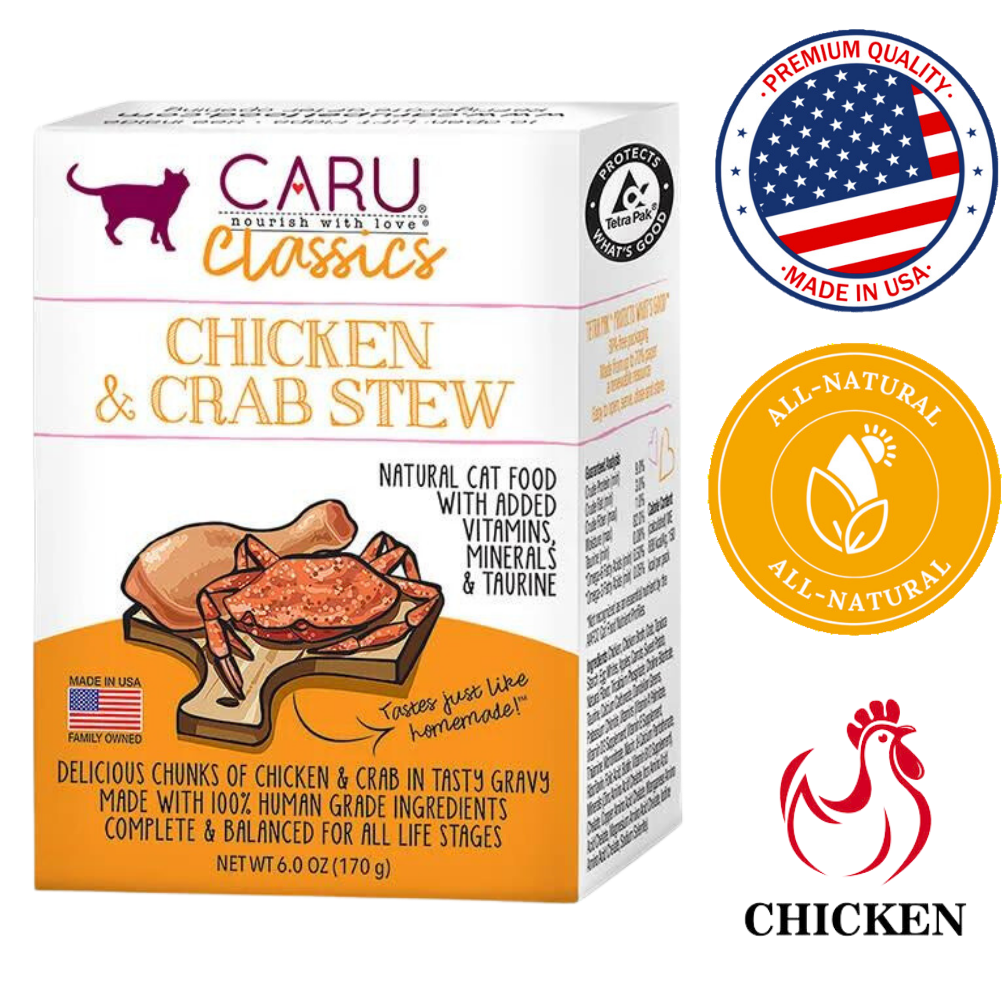 Caru - Classic Stews For Cats