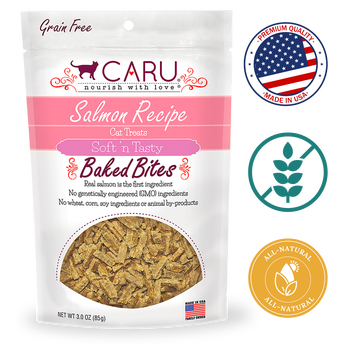 Caru - Soft & Tasty Bites Cat Treats - 3 Oz