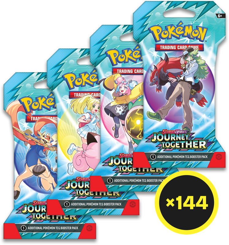 Pokémon TCG - Scarlet & Violet - Journey Together - Sleeved Booster Pack