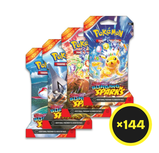 Pokémon TCG - Scarlet & Violet - Surging Sparks - Sleeved Booster Pack
