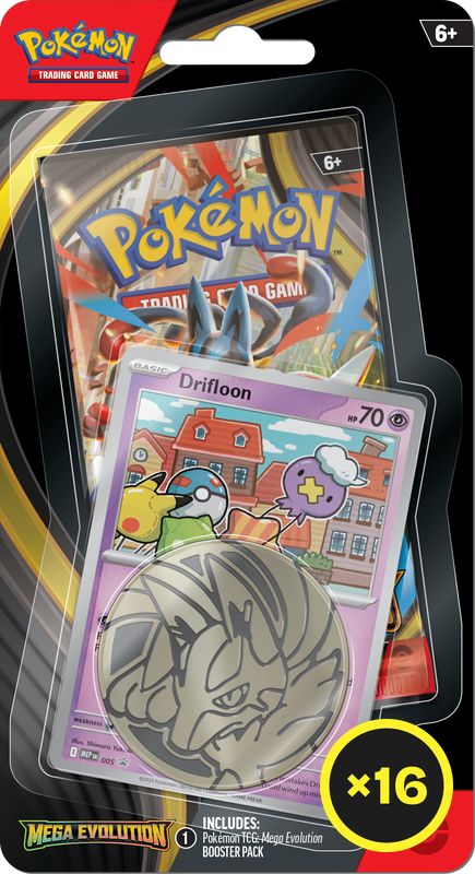 Pokémon TCG - Mega Evolution - Mega Evolution Base - Checklane Blister