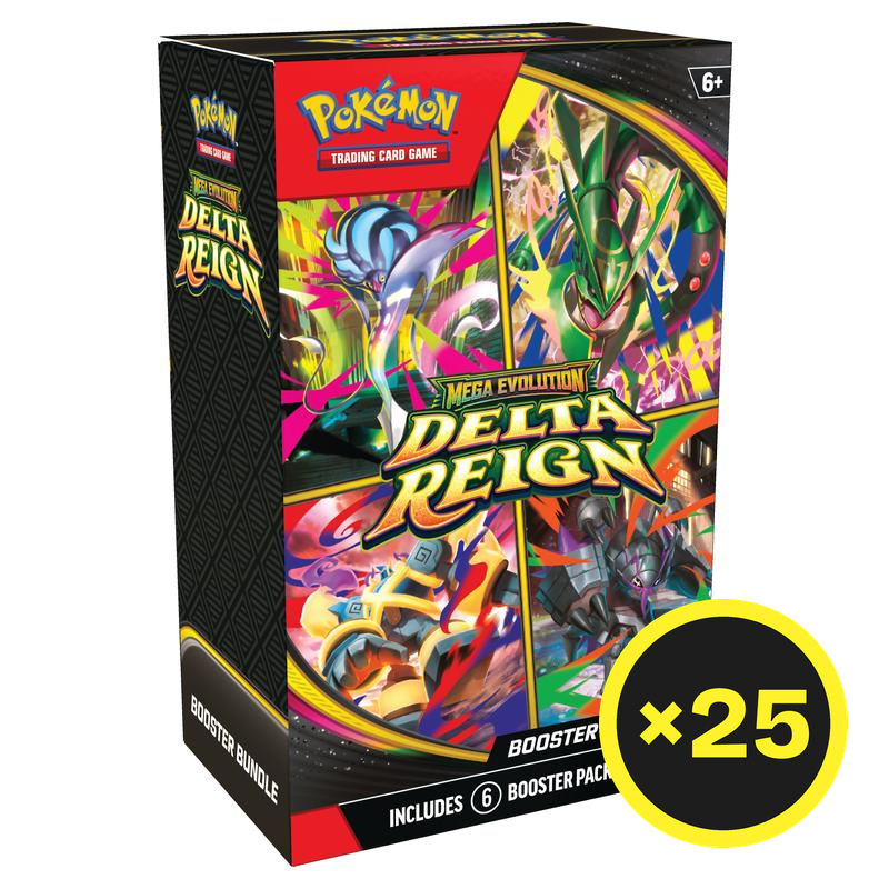 (Preorder) Pokémon TCG - Mega Evolution - Delta Reign - Booster Bundle