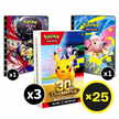 Pokémon TCG - Mega Evolution - 30th Celebration - Booster Bundle and Ultra Pro Binder Bundle