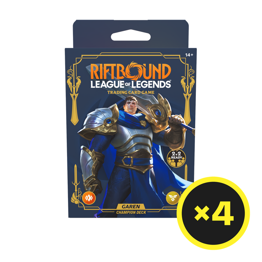 [PREORDER] Riftbound - League of Legends TCG - Legacy - Garen - Champion Deck - 2027-01-29