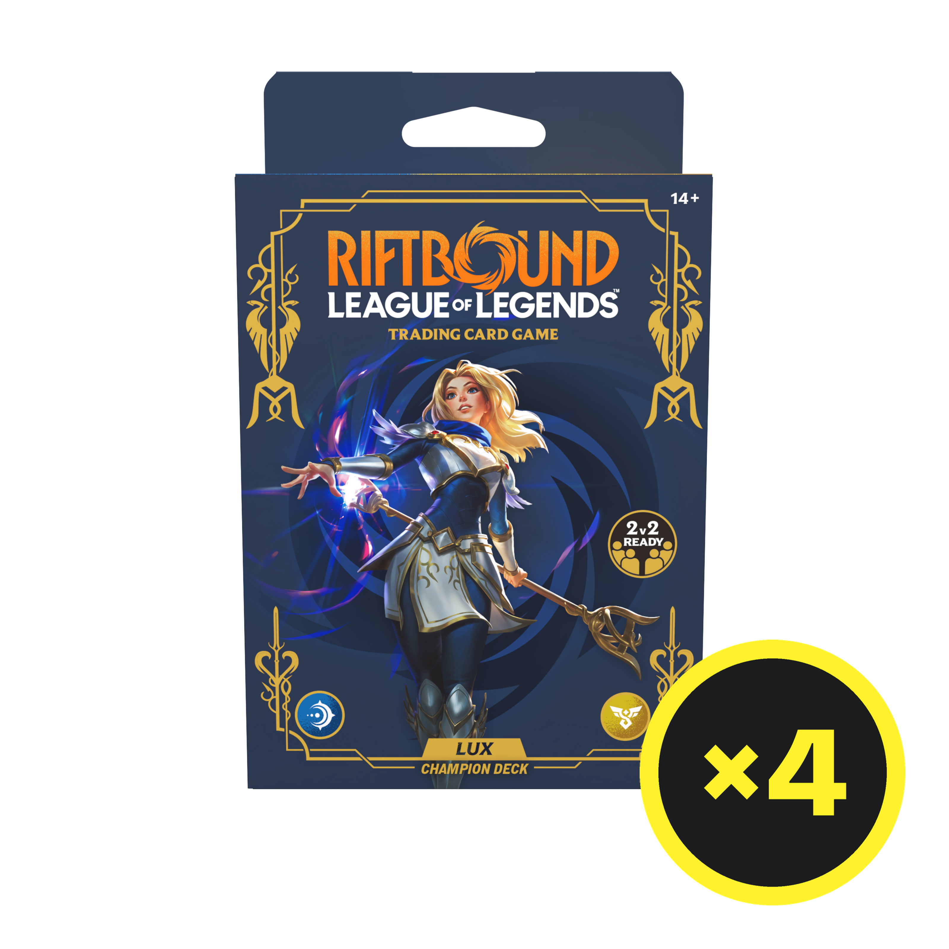 [PREORDER] Riftbound - League of Legends TCG - Legacy - Lux - Champion Deck - 2027-01-29