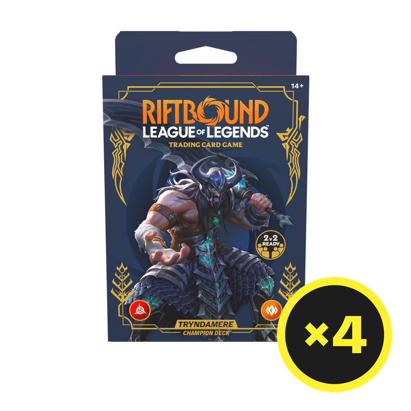[PREORDER] Riftbound - League of Legends TCG - Legacy - Tryndamere - Champion Deck - 2027-01-29