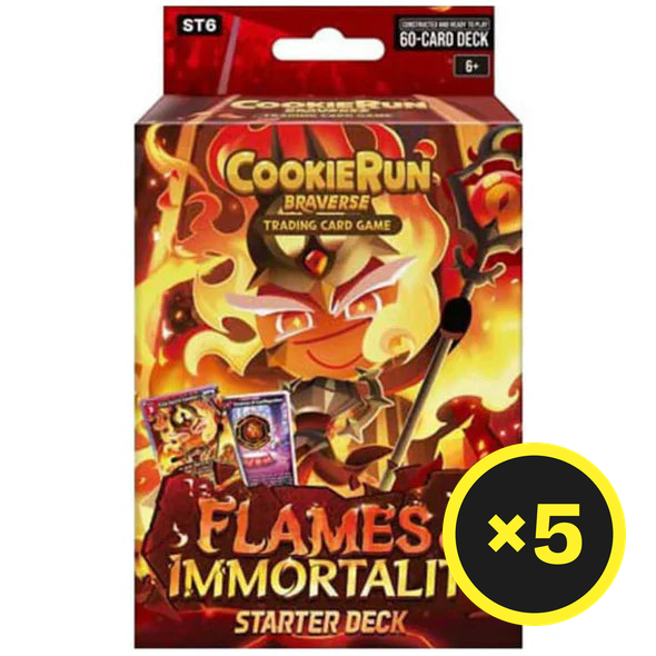 Cookie Run Braverse TCG - Flames of Immortality - Starter Deck (ST-06)