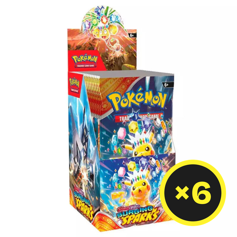 Pokémon TCG - Scarlet & Violet - Surging Sparks- Half Booster Box