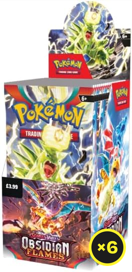 Pokémon TCG - Scarlet & Violet - Obsidian Flames - Half Booster Box
