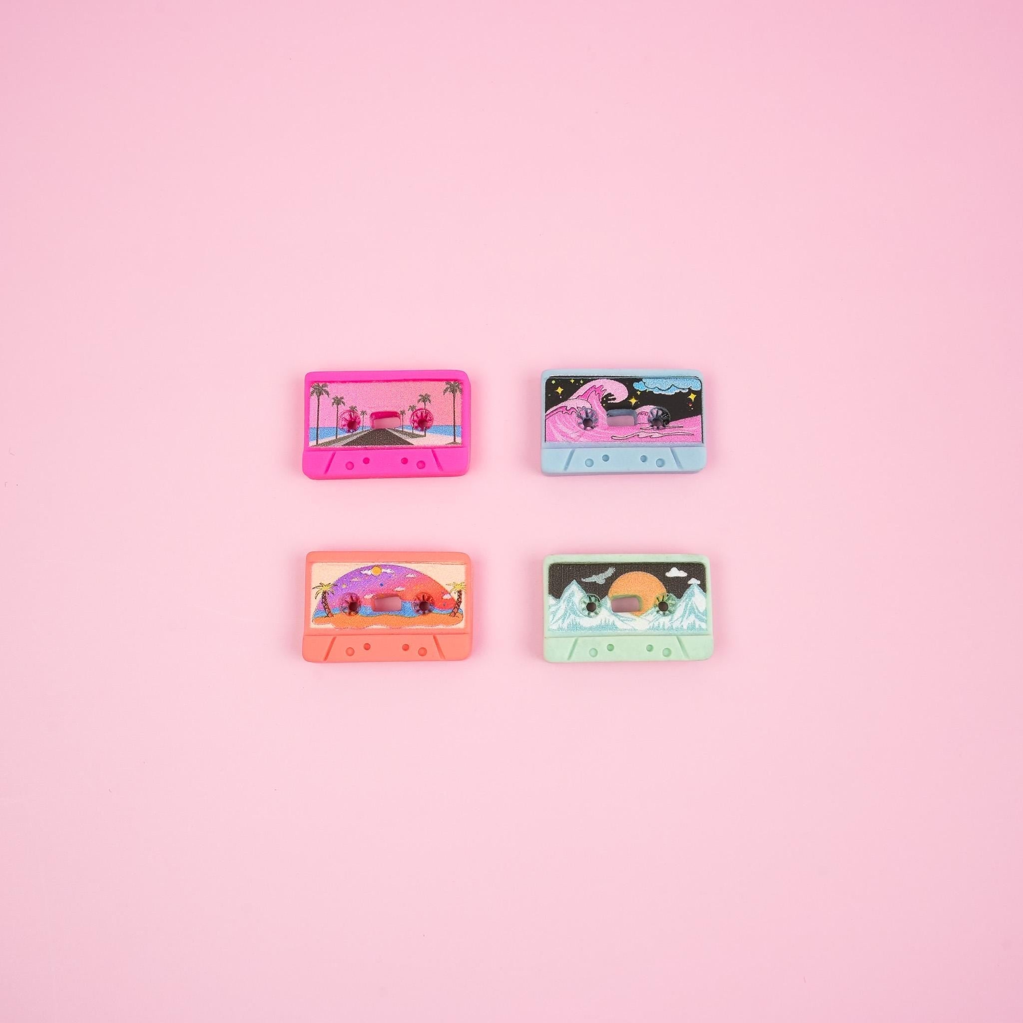 Cassette Tape Magnet Set