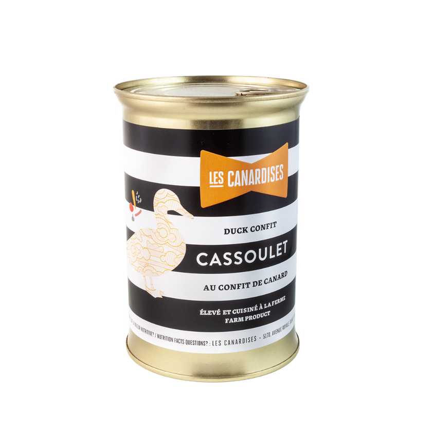 Cassoulet gastronomique au confit de canard