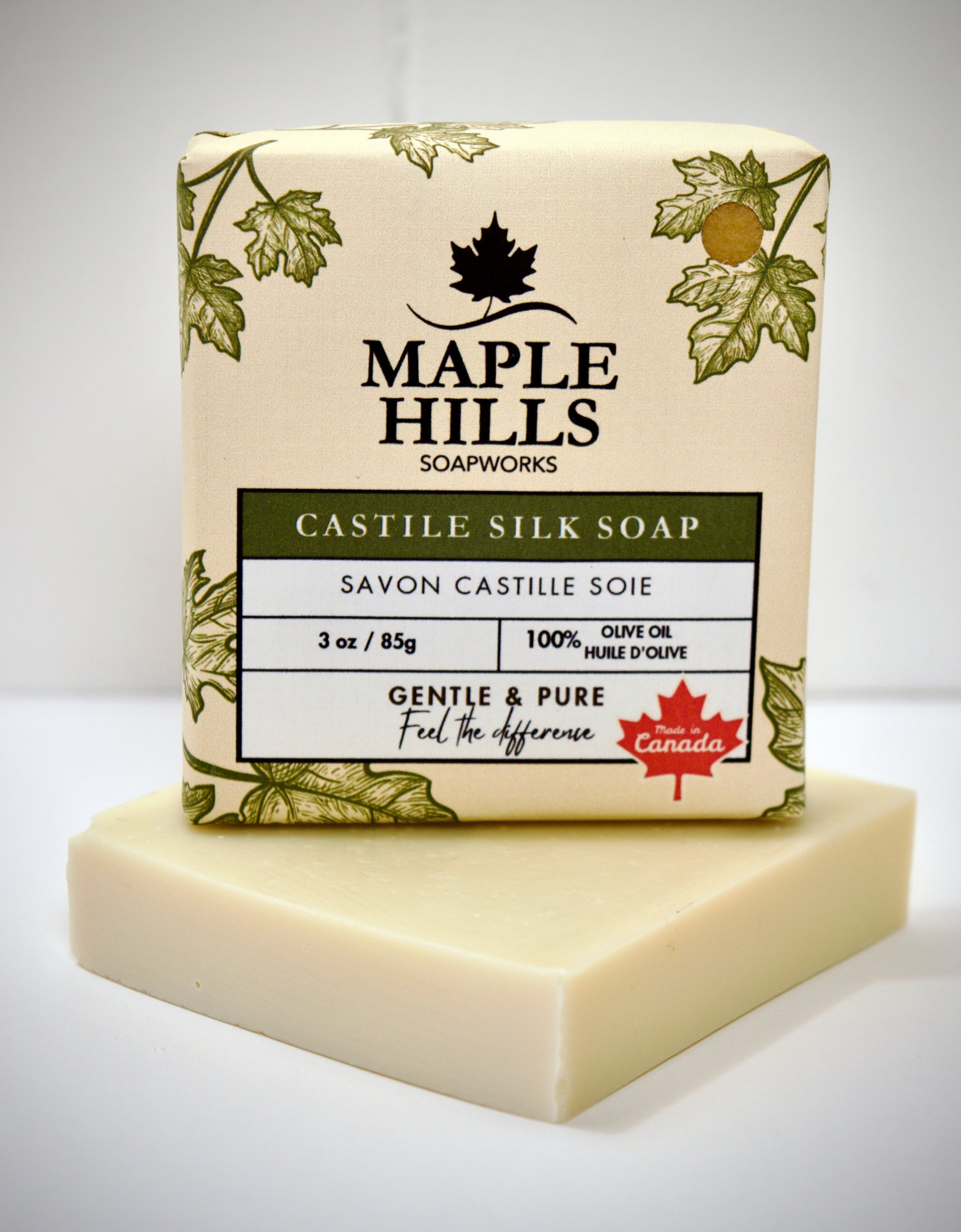 Castile Silk Soap Bar