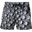Casual Shorts With Printed Pockets On Both Sides