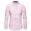Casual Slim Fit Plus Size Long Sleeve Shirt