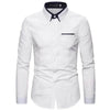 Casual Slim Fit Plus Size Long Sleeve Shirt