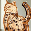 Cat Cribbage Board