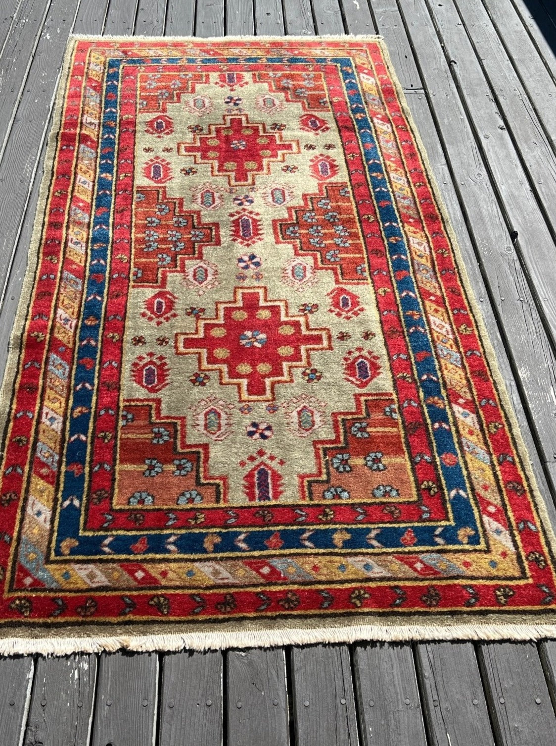 Caucasian Derbend Rug | 3' 1