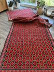 Caucasian Karabagh Runner Rug | 4' 1