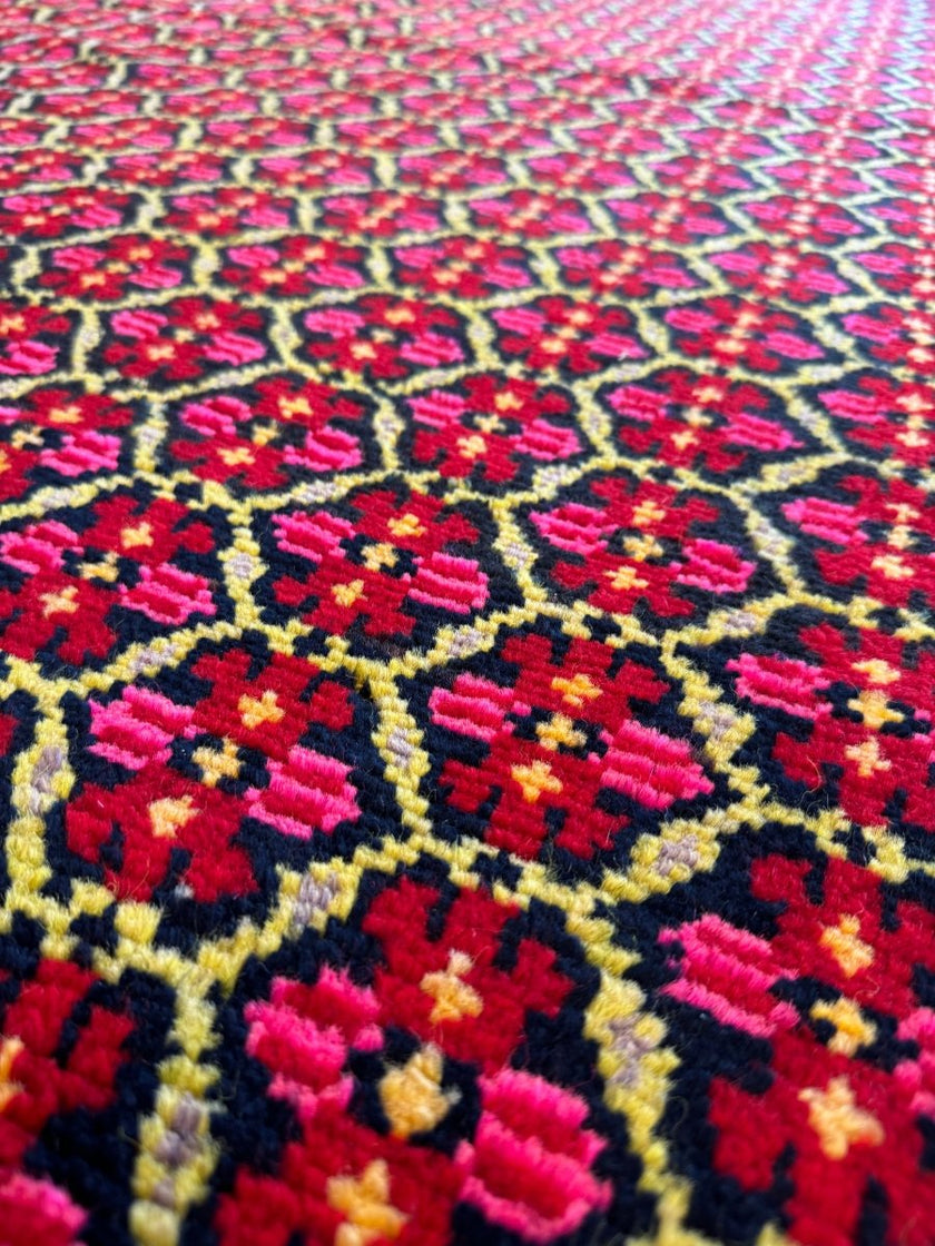 Caucasian Karabagh Runner Rug | 4' 1