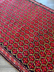 Caucasian Karabagh Runner Rug | 4' 1
