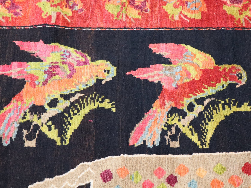 Caucasian Karabakh Rug | 4' 5