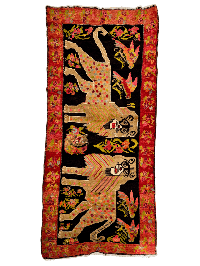 Caucasian Karabakh Rug | 4' 5