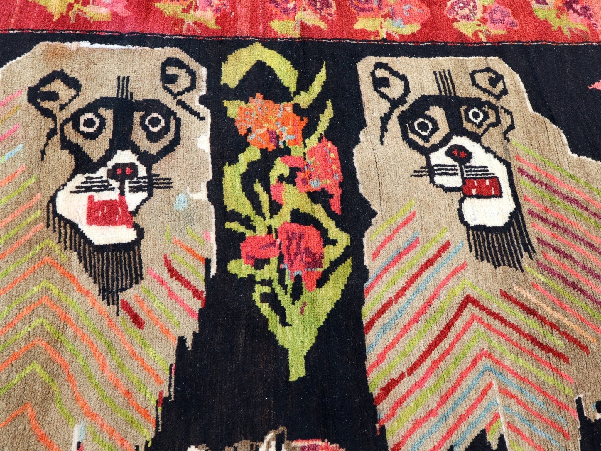 Caucasian Karabakh Rug | 4' 5