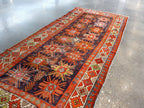 Caucasian Kazak Runner Rug | 3' 11