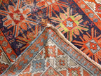 Caucasian Kazak Runner Rug | 3' 11