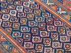 Caucasian Kazak Runner Rug | 4' 4