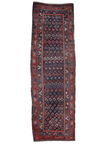Caucasian Kazak Runner Rug | 4' 4