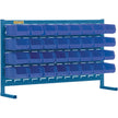 Louvered Rack with Bins, 32 Bins, 36