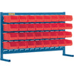 Louvered Rack with Bins, 32 Bins, 36