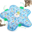 Interactive Hide & Seek Cat Toy – Electric Hunting Dome with Concealed Feather Wand for Indoor Cats