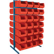 Double-Sided Stationary Bin Rack, 36