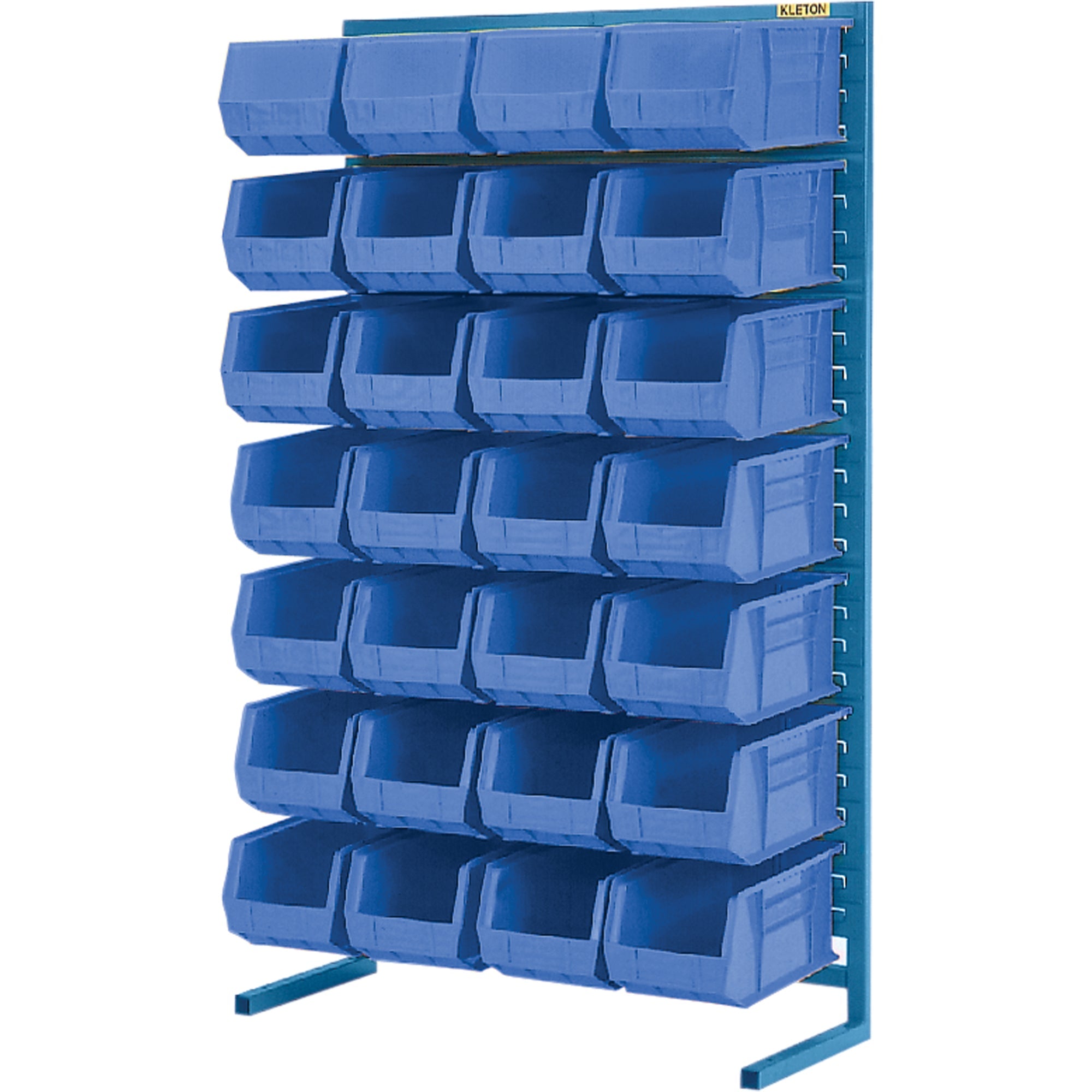 Single-Sided Stationary Bin Rack, 36