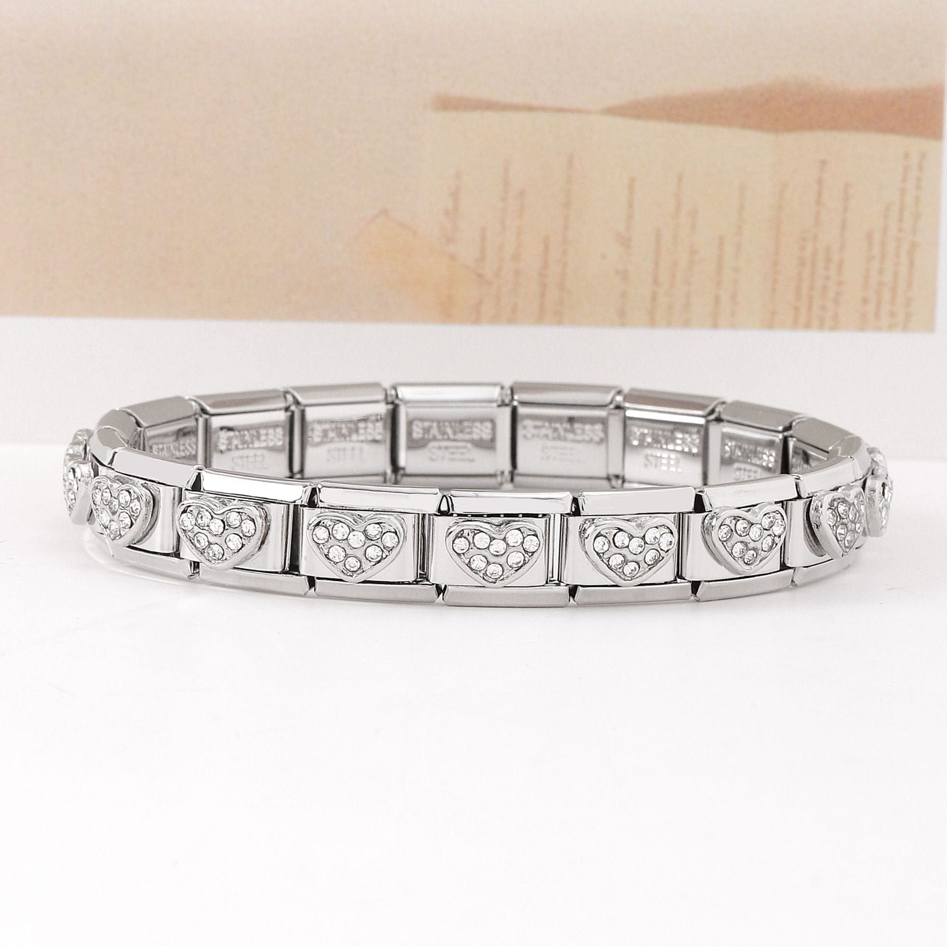 Stainless Steel Fashion Bracelet – Girls Friendship & Love Charm Bracelets in 20 Styles